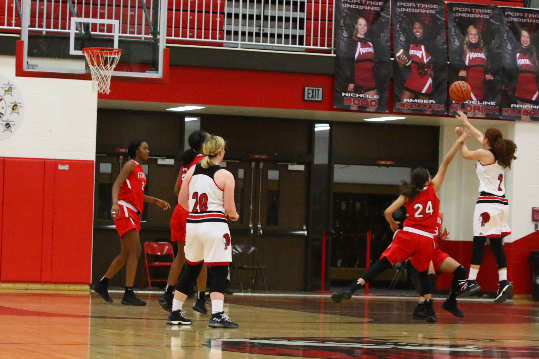 Gallery: E.C. Central at Portage girls basketball